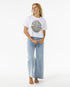 Block Party Crop Short Sleeve Tee